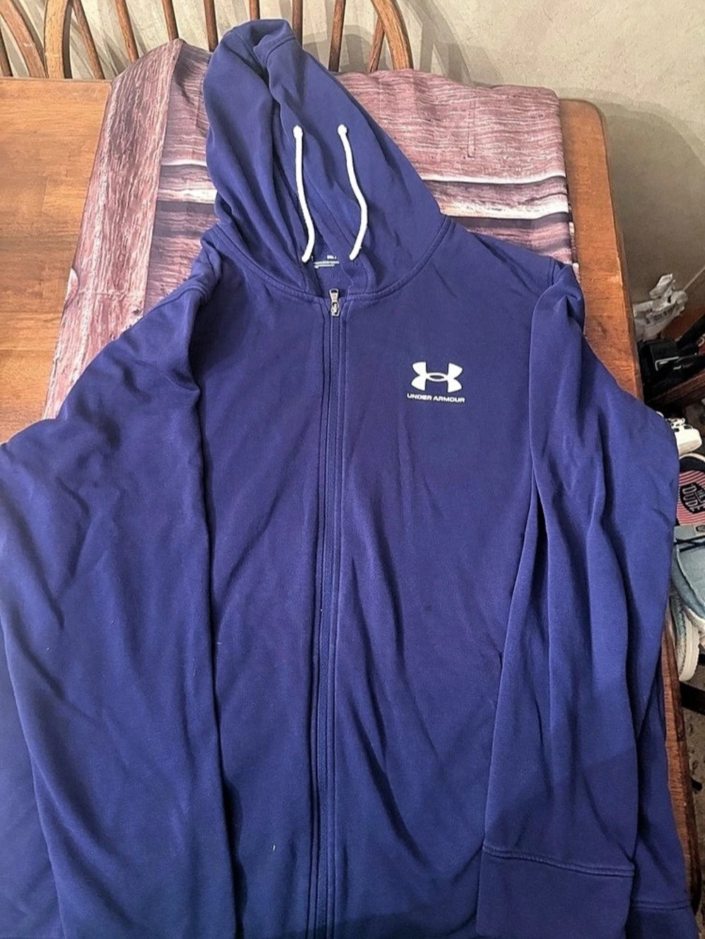 Under Armour Storm Sweater Blue Athletic Jacket